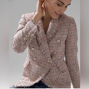 NWT $225 Womens sz 4 WHBM Studio Blazer small-medium fit
